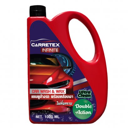 Carretex Infinite แชมพูล้างรถพร้อมเคลือบเงา กลิ่น Duble Action