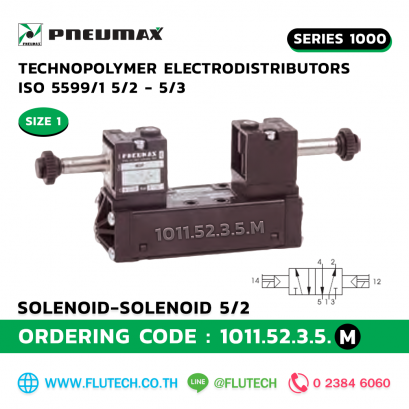 DISTRIBUTORS AND ELECTRODISTRIBUTORS ISO 5599/1 – M12