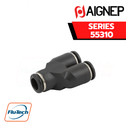 AIGNEP Series 55310 | Y CONNECTOR (ข้อต่อสามทางแบบตัววาย (Y) เสียบสาย)