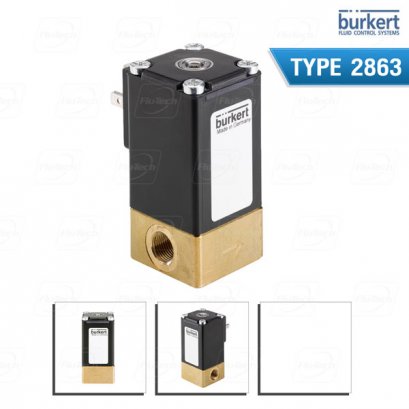 BURKERT TYPE 2863 - Direct acting 2-way basic proportional valve