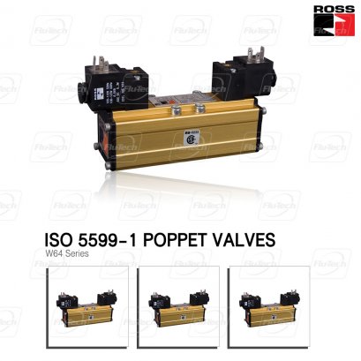 ISO 5599-1 Poppet Valves W64 Series