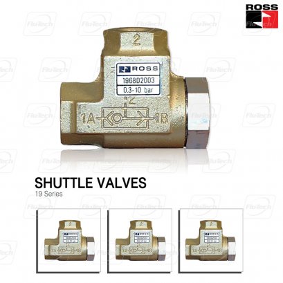 Shuttle Valves – 19 Series