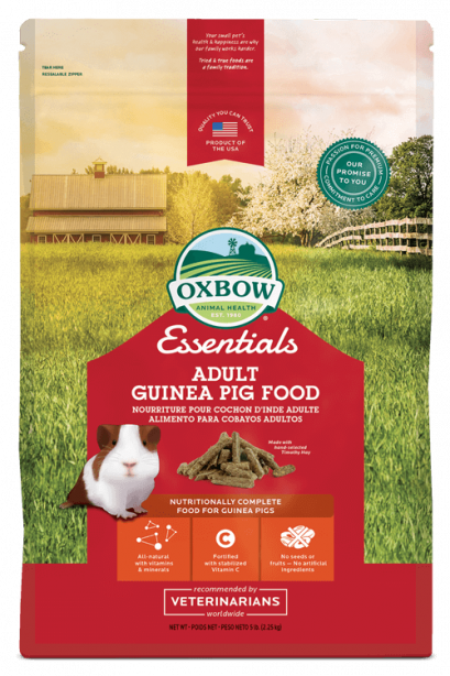 Oxbow อาหารหนูแกสบี้โต Adult guinea pig 5 ปอนด์ (2.25 กก.)
