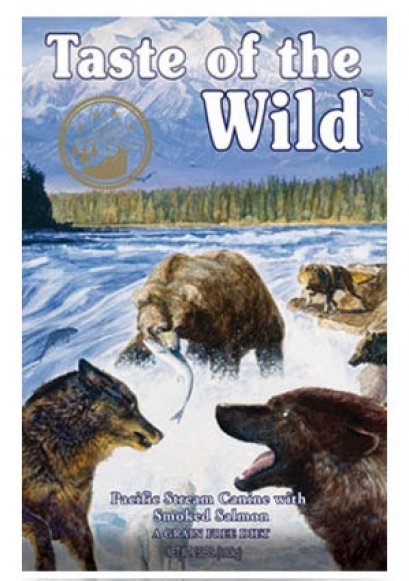 อาหารสุนัข Taste of the Wild - Pacific Stream Canine with Smoked Salmon ขนาด 5 ปอนด์