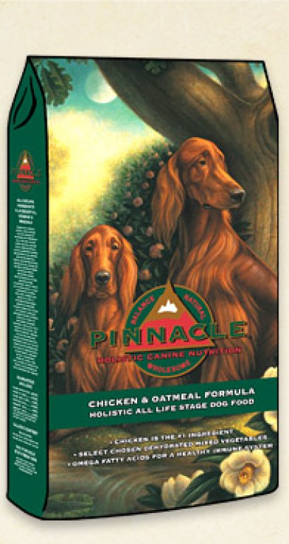 Pinnacle Chicken & Oat Meal สูตรเนื้อไก่&โอตมีล ขนาด 4 ปอนด์ 1.8 กก. อาหารสุนัข