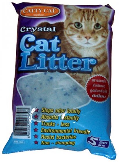 Cattycat ทรายคริสตัล ขนาด 5 ลิตร
