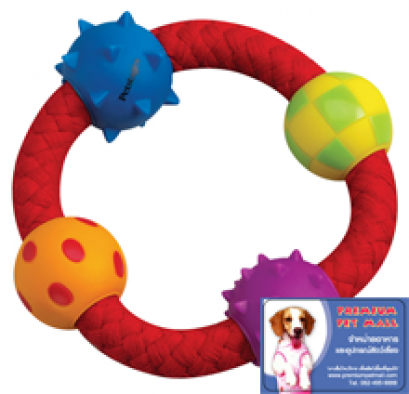 ของเล่นสุนัข Pet Stages Multi Texture Chew Ring