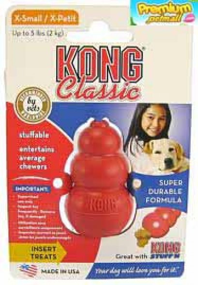 ของเล่น Kong Classic สำหรับสุนัข ไซต์ XS