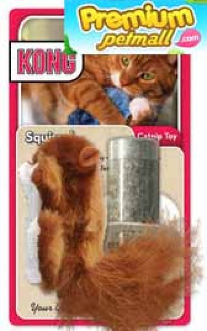ของเล่น Kong Squirrel ตุ๊กตากระรอก สำหรับแมว