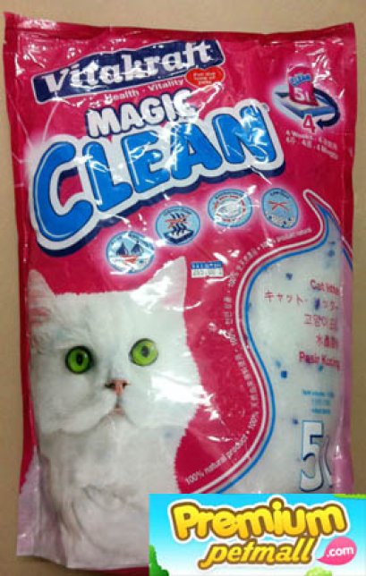 ทรายคริสตัล Vitakraft Magic Clean 5 ลิตร