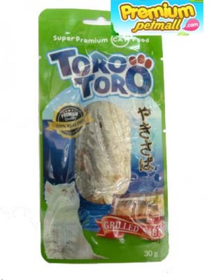 ขนมแมวโทโร่โทโร่ ToroToro สูตรปลาซาบะ Grilled Saba