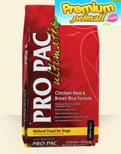 อาหารสุนัข Propac Ault Chicken Meal & Brown Rice  สูตรสุนัขพันธุ์โตทุกสายพันธุ์ ขนาด 2.5 กก.