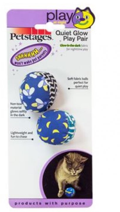 ของเล่นแมว Pet Stages Quiet Glow Play Pair