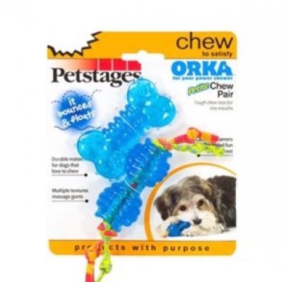 ของเล่นสุนัข Pet Stages Petite Chew Pair