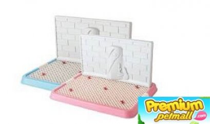 ห้องน้ำสุนัข แบบตั้งฉากมีกำแพง ไซต์ใหญ่