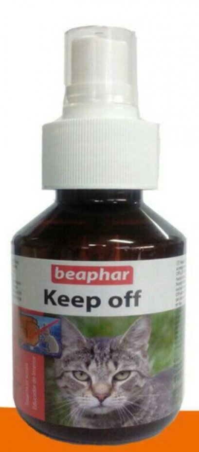 Keep Off Spray ฉีดเพื่อไล่แมวไม่ให้ไปบริเวณที่ไม่ต้องการให้แมวเข้าไป