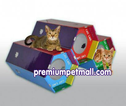 Crown Cat ของเล่นแมว บ้านอุโมงแมว