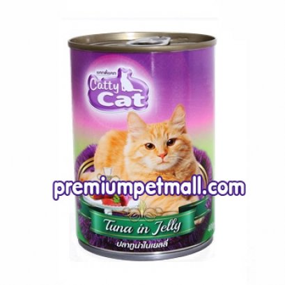 CattyCat ทูน่าเนื้อแดงในเยลลี่ ขนาด 400 กรัม