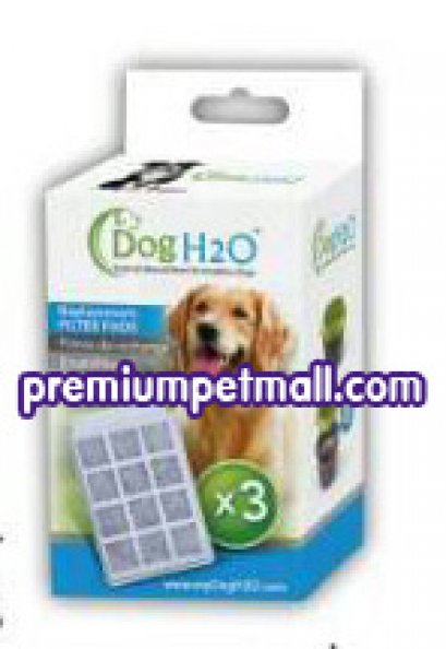 ไส้กรอง Carbon สำหรับเครื่องให้น้ำอัตโนมัติ CatH2O และ DogH2O 3 ชิ้น