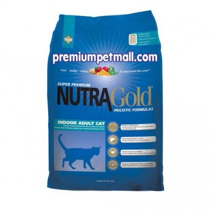 อาหารแมว นูทราโกล Nutra Gold Indoor Adult Cat ขนาด 3 กก.