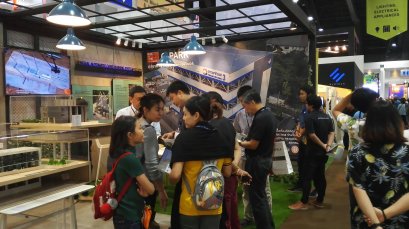 บรรยากาศ G-Park กับกิจกรรมออกบูทในงานสถาปนิก’61 วันที่1-6 พฤษภาคม 2561