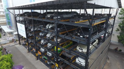 โครงการติดตั้งอาคารจอดรถอัตโนมัติ รพ.เปาโล เมโมเรียล โชคชัย 4 