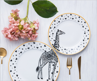 จานเซรามิค