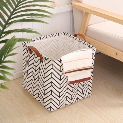 Foldable laundry basket