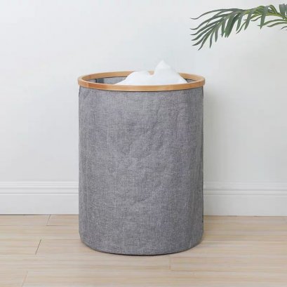 Foldable laundry basket