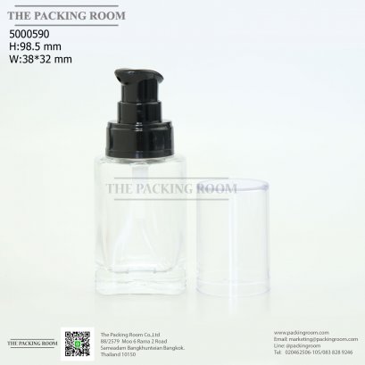 บรรจุภัณฑ์ขวดรองพื้นคุชชั่น ขวดแก้วรองพื้น foundation bootle/ cushion tube บรรจุภัณฑ์แก้ว Glass tube จำหน่ายบรรจุภัณฑ์เครื่องสำอางทุกประเภท