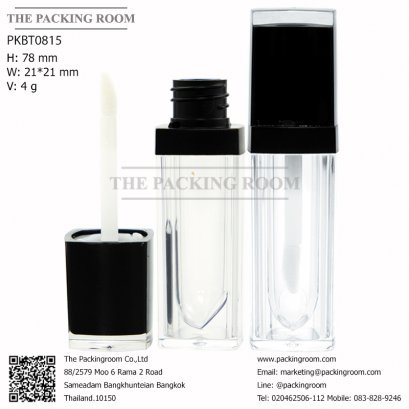 บรรจุภัณฑ์หลอดลิปจิ้มจุ่ม หลอดลิปกลอส bottle lip gloss/ lip bottle ขวดลิป บรรจุภัณฑ์ใส่ลิป จำหน่ายบรรจุภัณฑ์เครื่องสำอางรรจุภัณฑ์เครื่องสำอางทุกประเภท