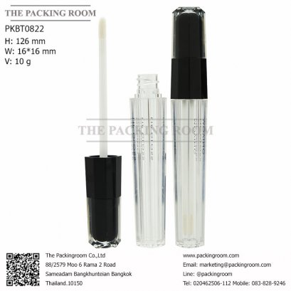 บรรจุภัณฑ์หลอดลิปจิ้มจุ่ม หลอดลิปกลอส bottle lip gloss/ lip bottle ขวดลิป บรรจุภัณฑ์ใส่ลิป จำหน่ายบรรจุภัณฑ์เครื่องสำอางรรจุภัณฑ์เครื่องสำอางทุกประเภท
