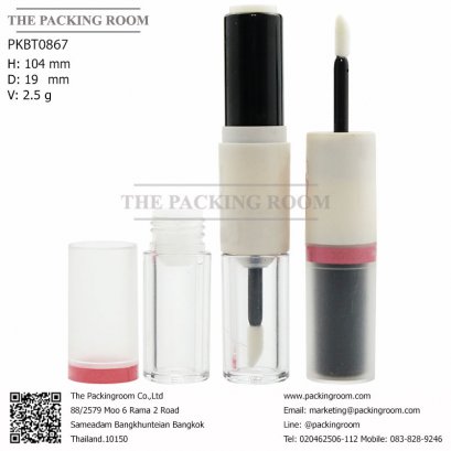  บรรจุภัณฑ์หลอดลิปจิ้มจุ่ม หลอดลิปกลอส bottle lip gloss/ lip bottle ขวดลิป บรรจุภัณฑ์ใส่ลิป จำหน่ายบรรจุภัณฑ์เครื่องสำอางรรจุภัณฑ์เครื่องสำอางทุกประเภท