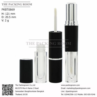 บรรจุภัณฑ์หลอดลิปจิ้มจุ่ม หลอดลิปกลอส bottle lip gloss/ lip bottle ขวดลิป บรรจุภัณฑ์ใส่ลิป จำหน่ายบรรจุภัณฑ์เครื่องสำอางรรจุภัณฑ์เครื่องสำอางทุกประเภท