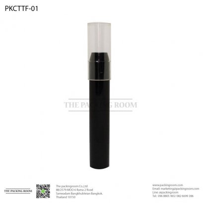 บรรจุภัณฑ์คอลซีลเลอร์สีดำทรงกลม