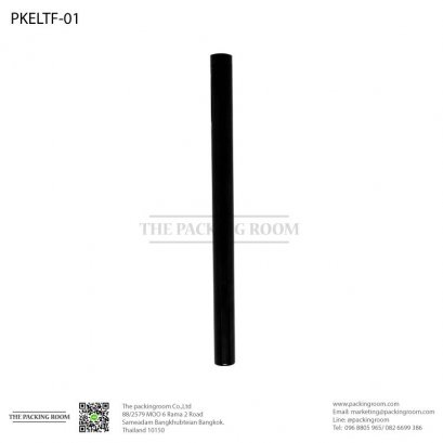 บรรจุภัณฑ์อายไลน์เนอร์สีดำด้านทรงกล