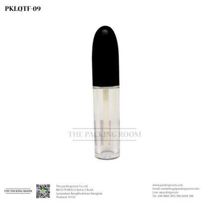 บรรจุภัณฑ์หลอดลิปจิ้มจุ่มตัวขวดโปร่งใส