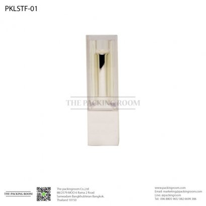 บรรจุภัณฑ์ลิปสติกสีพิ้งค์โกลด์