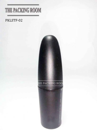  Round Black Lipstick Case