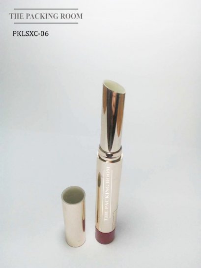 บรรจุภัณฑ์ลิปสติกทรงกลมปลายตัด