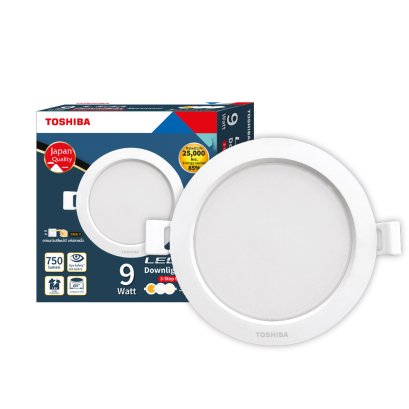 TOSHIBA LED Downlight 9 Watt Daylight/Cool White/Warm White 4 inches