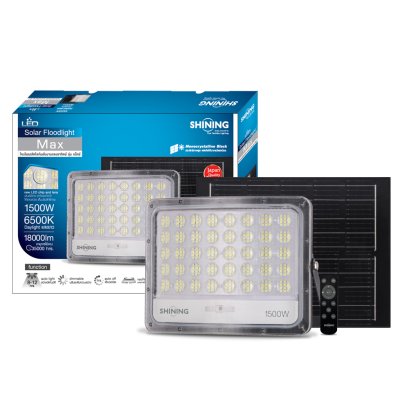 SHINING LED Solar Floodlight Max