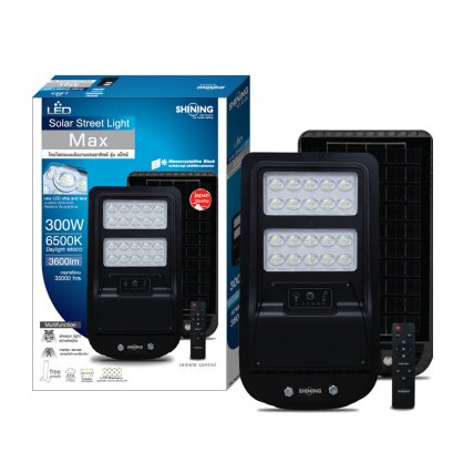 SHINING LED Solar Streetlight Max
