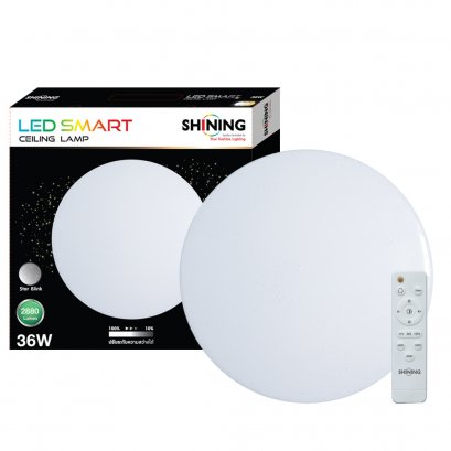 SHINING LED Smart Ceiling Lamp remote 36W
