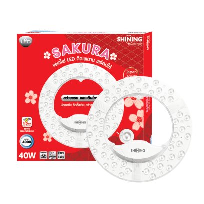 LED Magnetic Circular SAKURA 40W 6500K