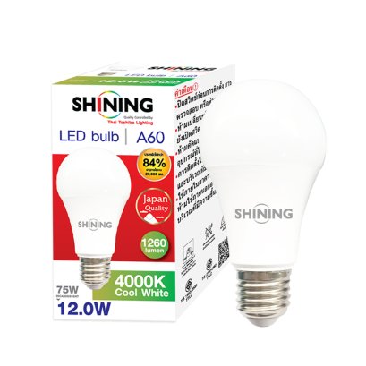 SHINING LED Bulb 12W Cool White