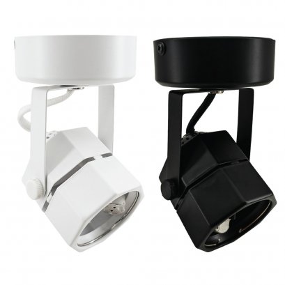 SHINING Track Light Octa Surface GU5.3 (Black, White)