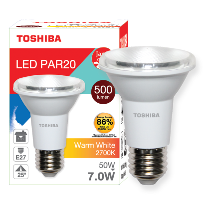 TOSHIBA LED PAR20 7W