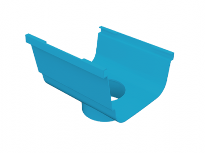 ตัวต่อรางน้ำลงรางน้าไวนิล