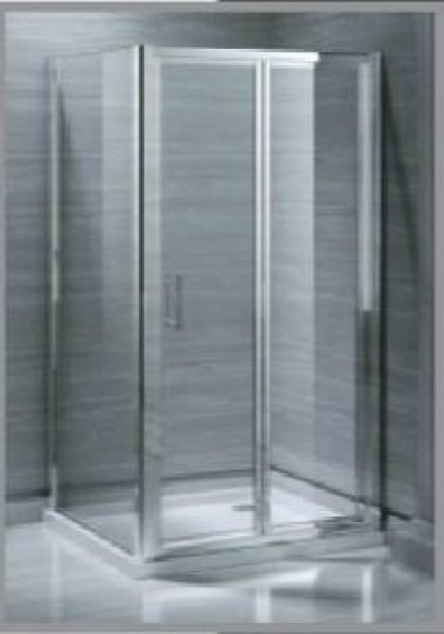 ตู้อาบน้ำเข้ามุมแบบบานพับ RICCO BKBF9090